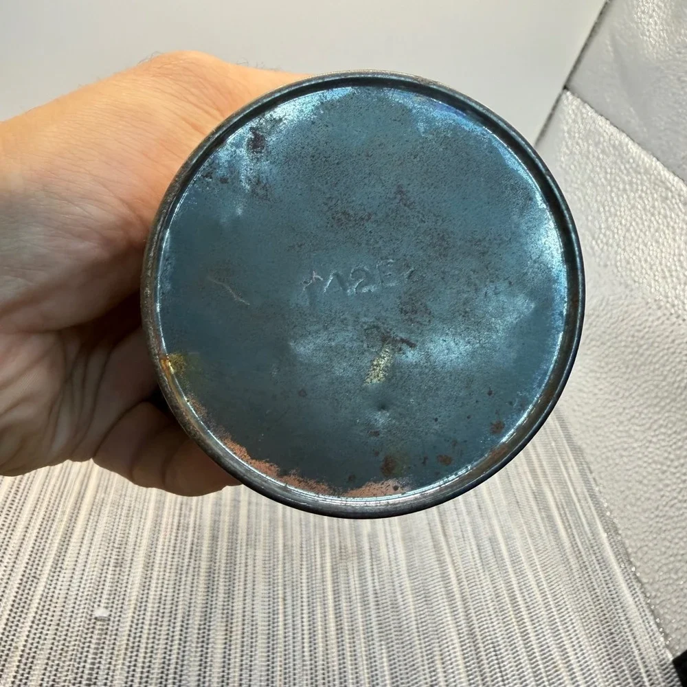 Vintage Pringles Newfangled Potato Chips Canister 1970s P&G Advertising Tin Lid